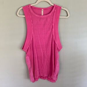 Free People Movement Tank Top hot pink size XS